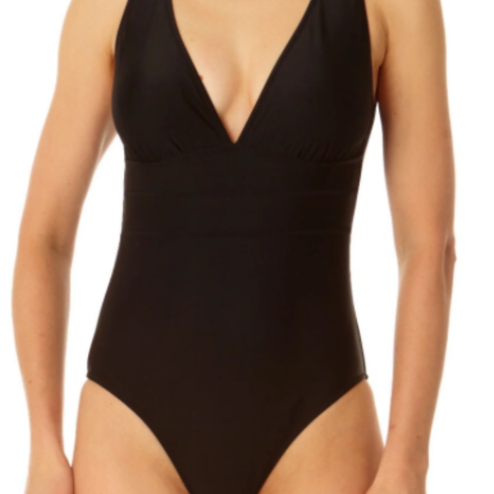 One piece halter neck swim suit